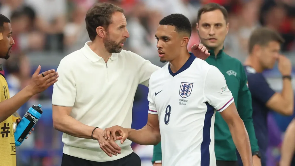 Luke Shaw finally announces himself ready to play for England in Euro 2024 11 Arnold in Euro 2024